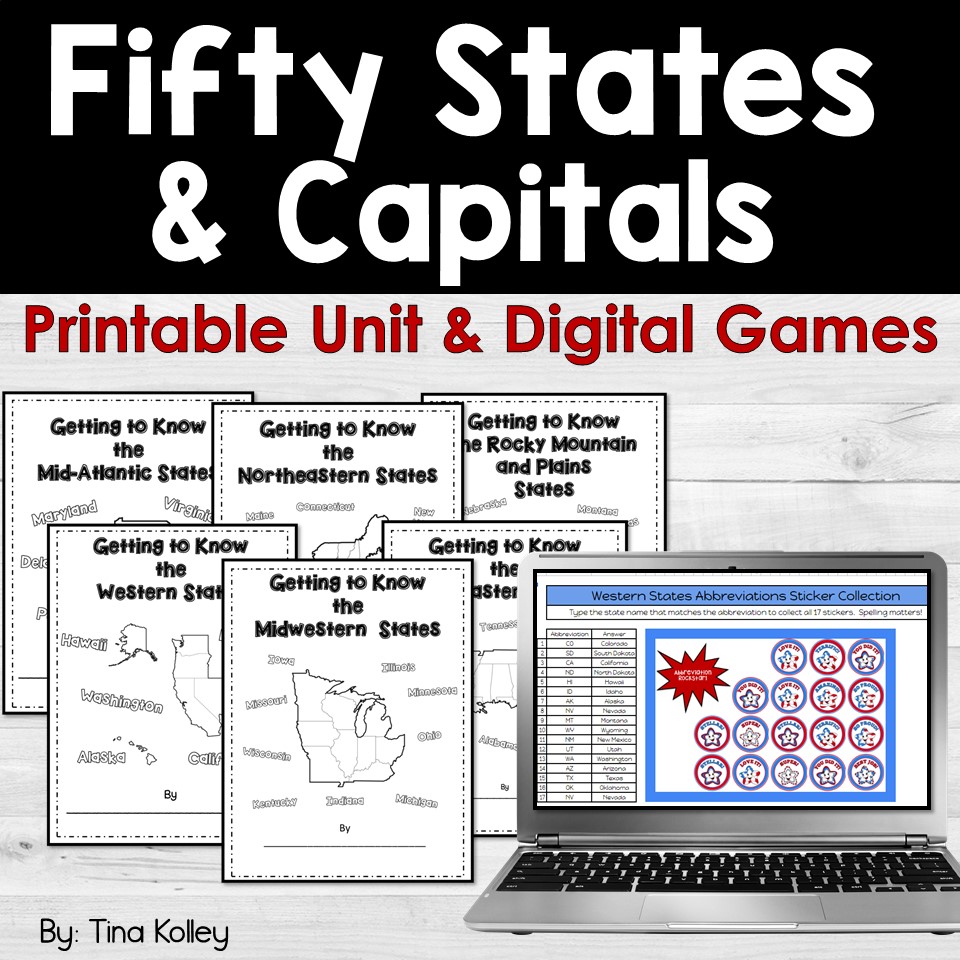 50 States and Capitals