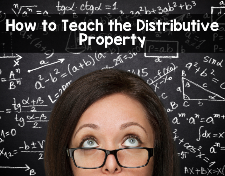 How to Teach the Distributive Property
