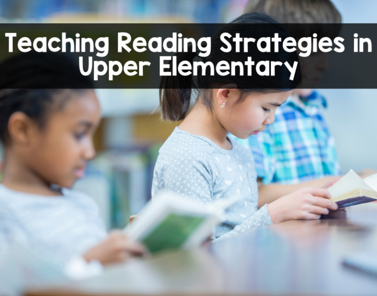 How to Teach Reading in Upper Elementary