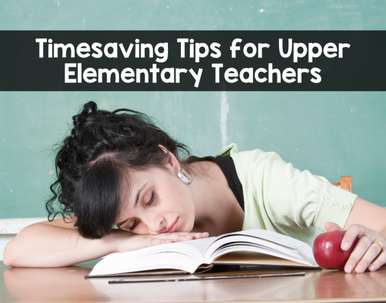 Time Savings Tips for Teachers