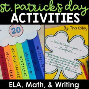 St. Patrick's Day Activities for Upper Elementary