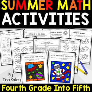 Summer Review Packet for 4th Grade