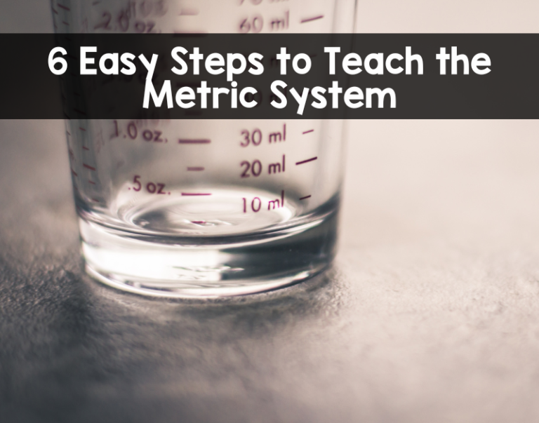 Teaching the Metric System in Upper Elementary
