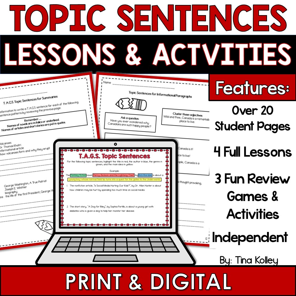 Topic Sentences