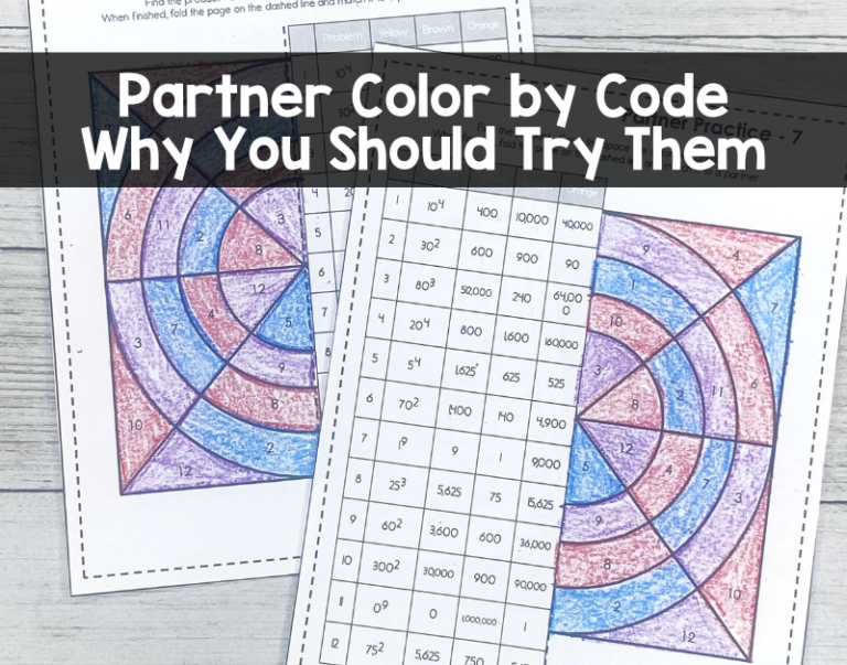 Color by Codes in Math