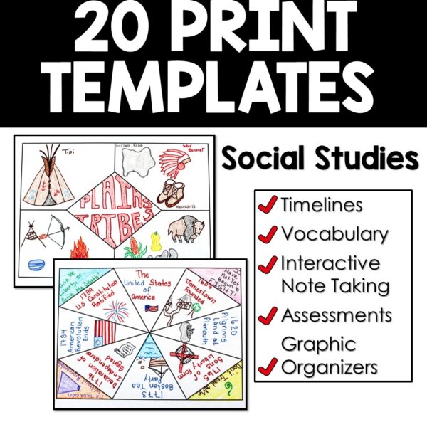 One Pager Mega Bundle - One Pager Book Reports - One Pagers for Upper Elementary - One Pager for Every Subject - Exit Tickets - Image 9