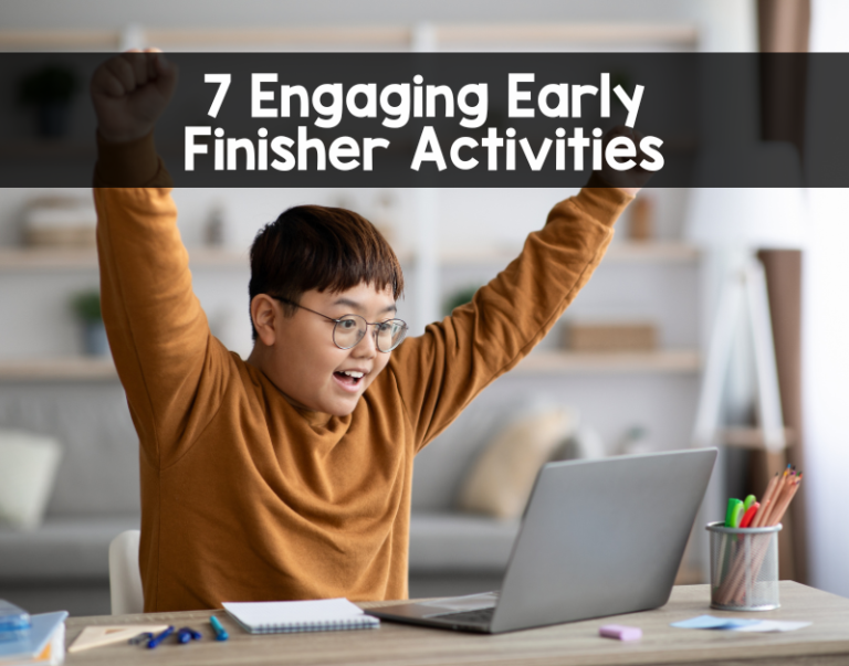 Early Finisher Activities