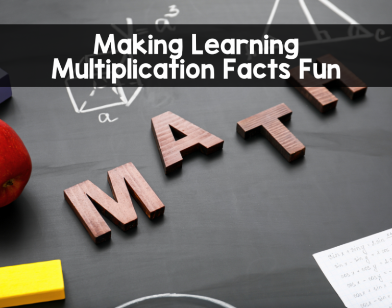 How to Make Learning Multiplication Facts Fun