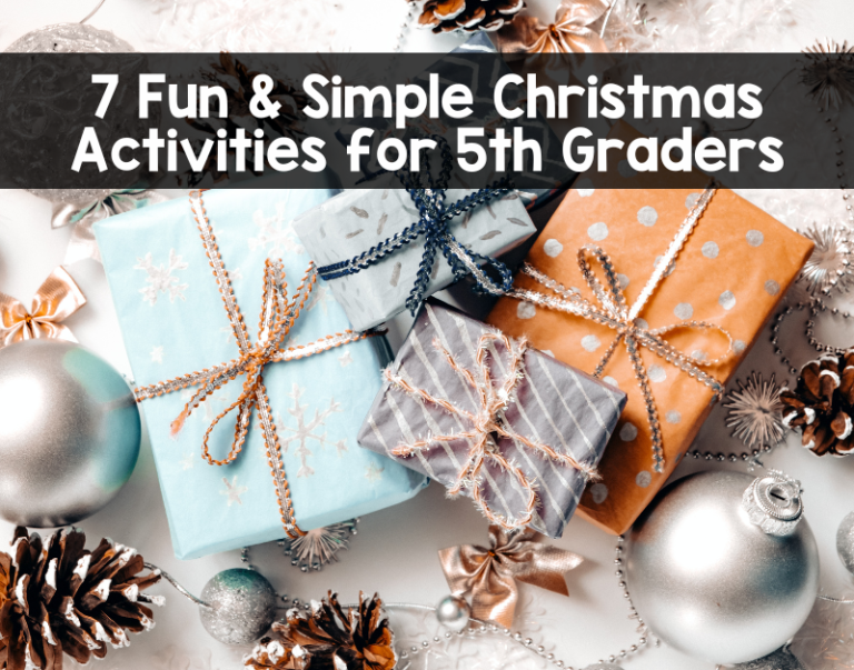 Christmas Activities for 5th Graders