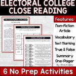 Electoral College Close Read