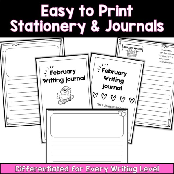 February Writing Choice Board - February Choice Board - Early Finisher Choice Board - Image 3