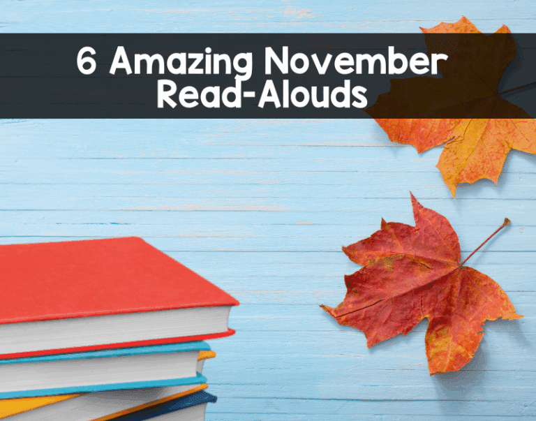 6 amazing November Read Alouds for 5th Grade